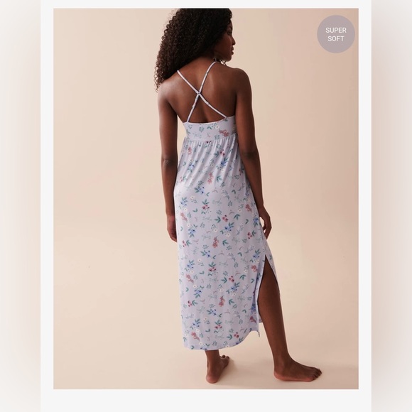 NTW La Vie en Rose Women's Floral Super Soft Long Nightie - Size: Small - Picture 4 of 10